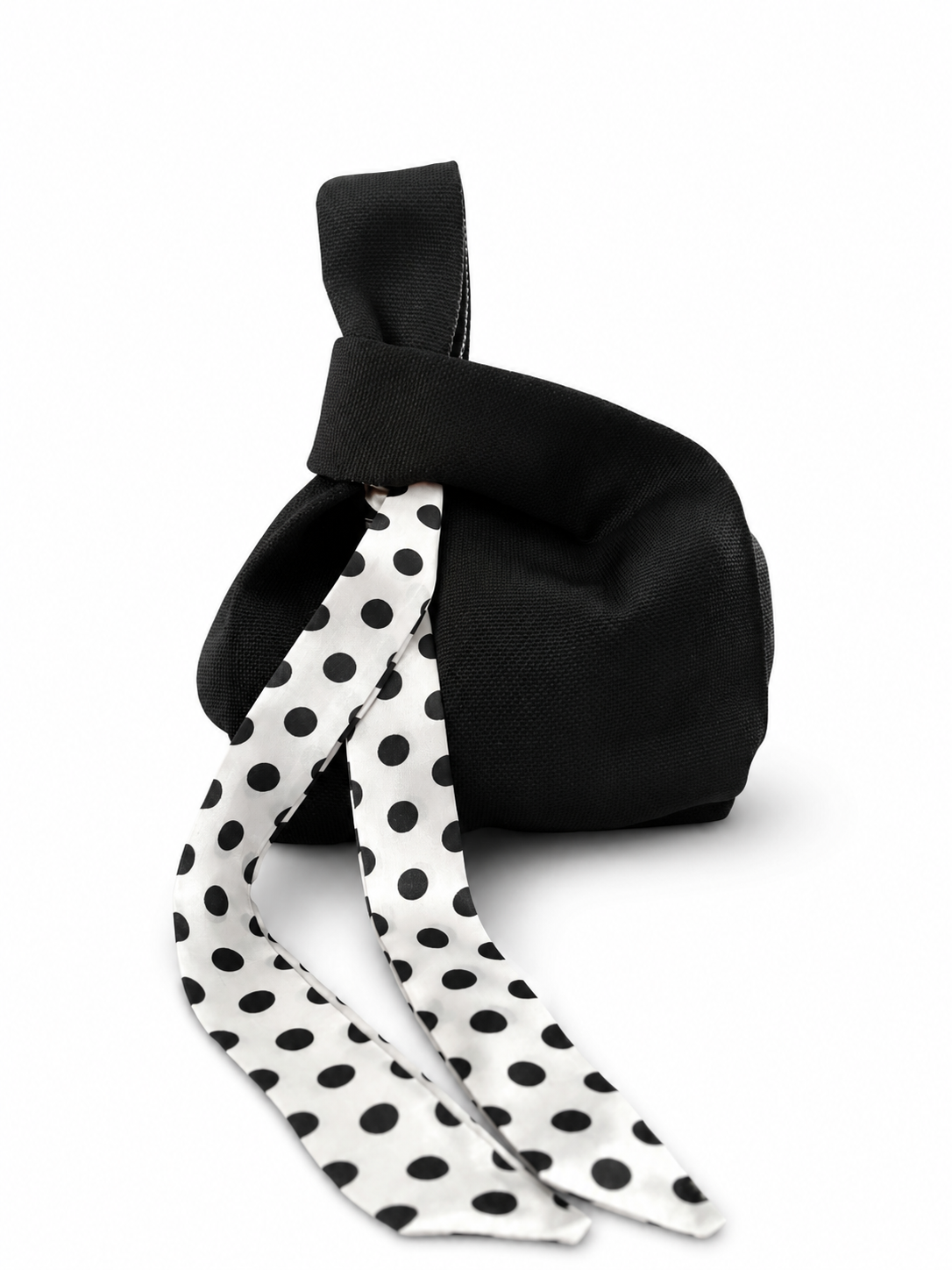 Simply Violet Knitted Knot Bag