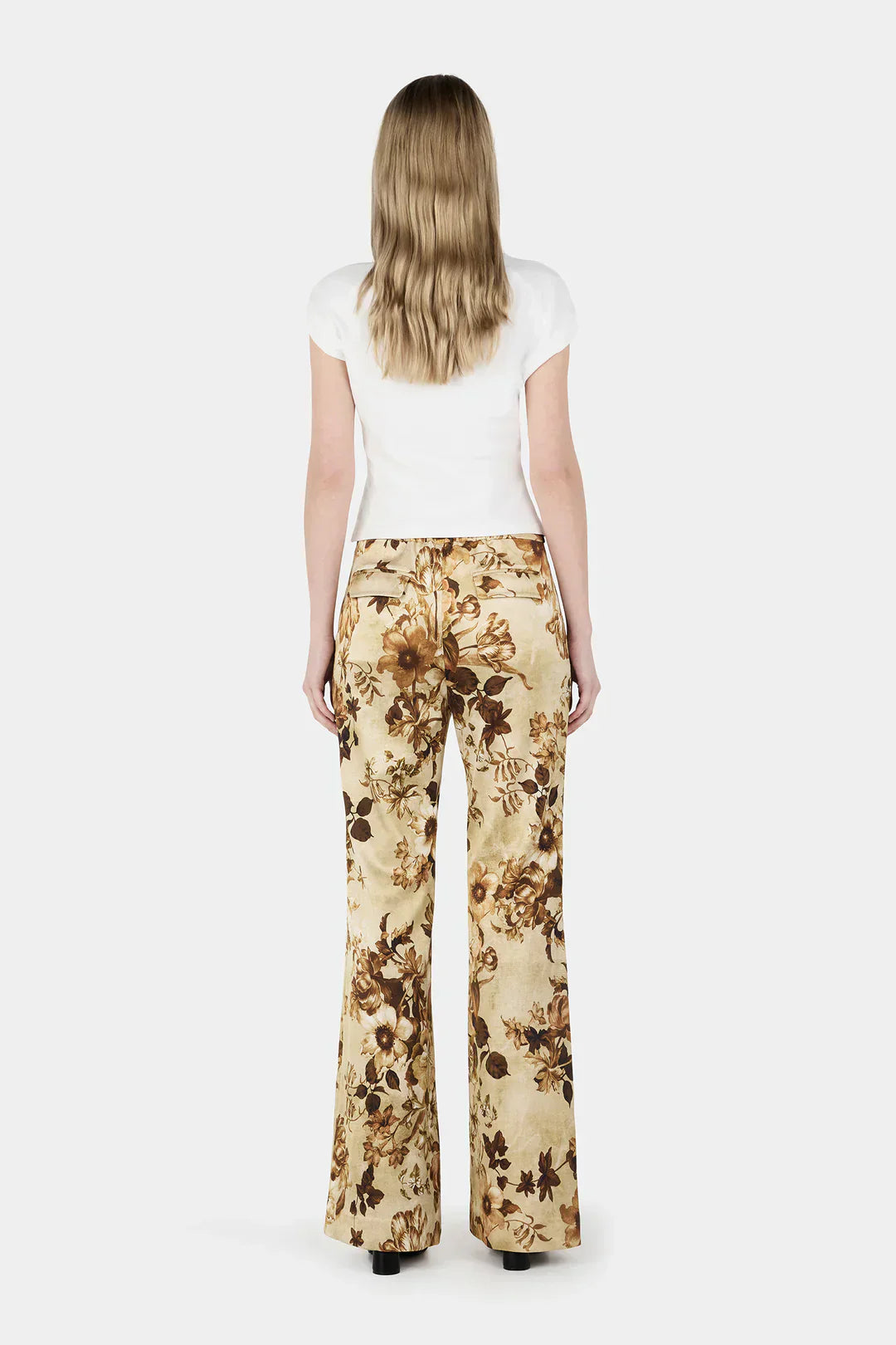 Hansen & Gretel Francesca Pants - Sepia Floral