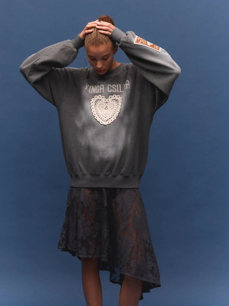 Kinga Csilla Midnight Lace Notte Skirt