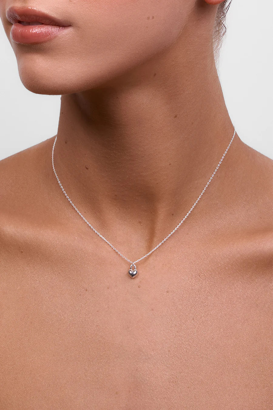 Liberte Winnie Silver Heart Necklace