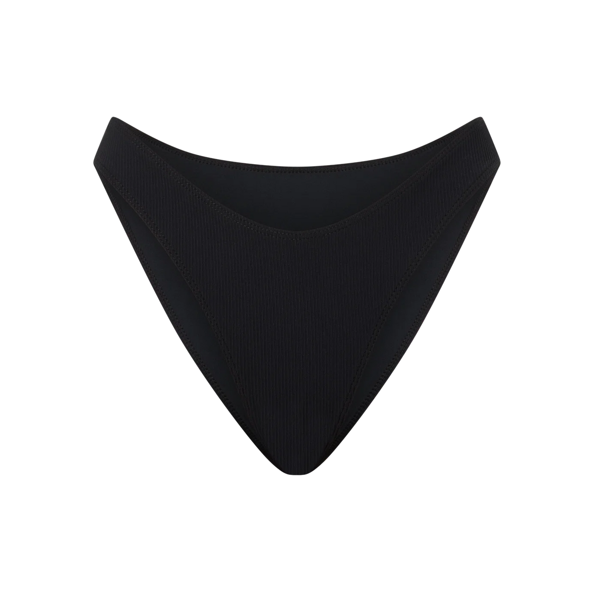 Ochre Lane 80's Brief Bottom in Black Rib