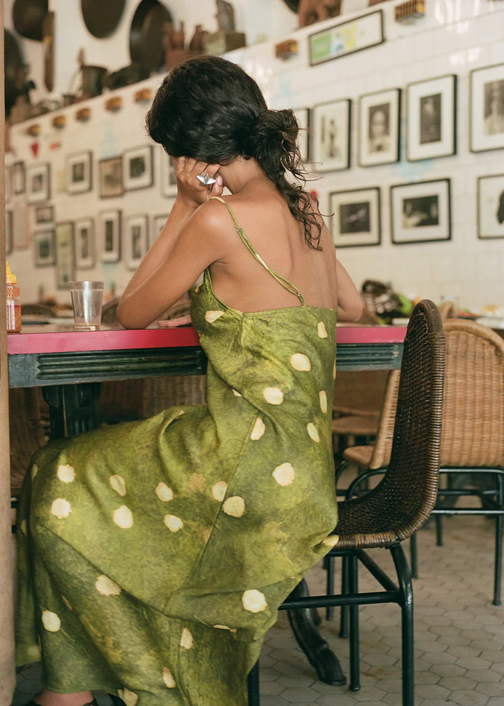 Kinga Csilla La Oliva Spot Sia Dress
