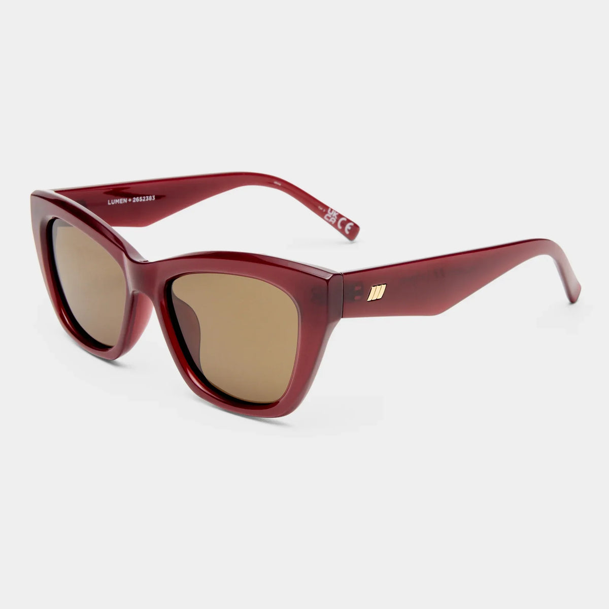 Le Specs Lumen+ in Cranberry
