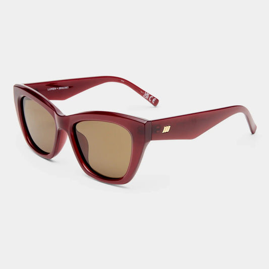 Le Specs Lumen+ in Cranberry