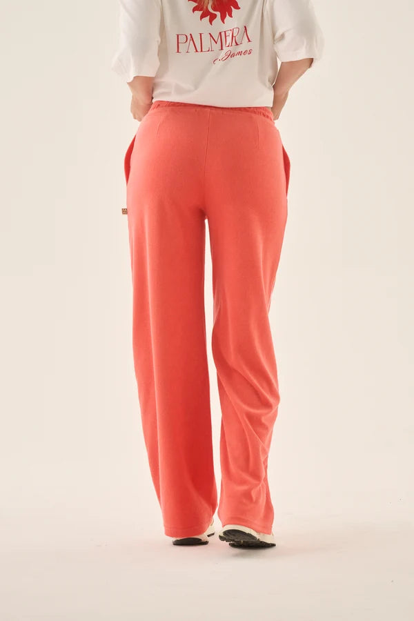 Araminta James Palmera Terry Trackpant in Soft Coral