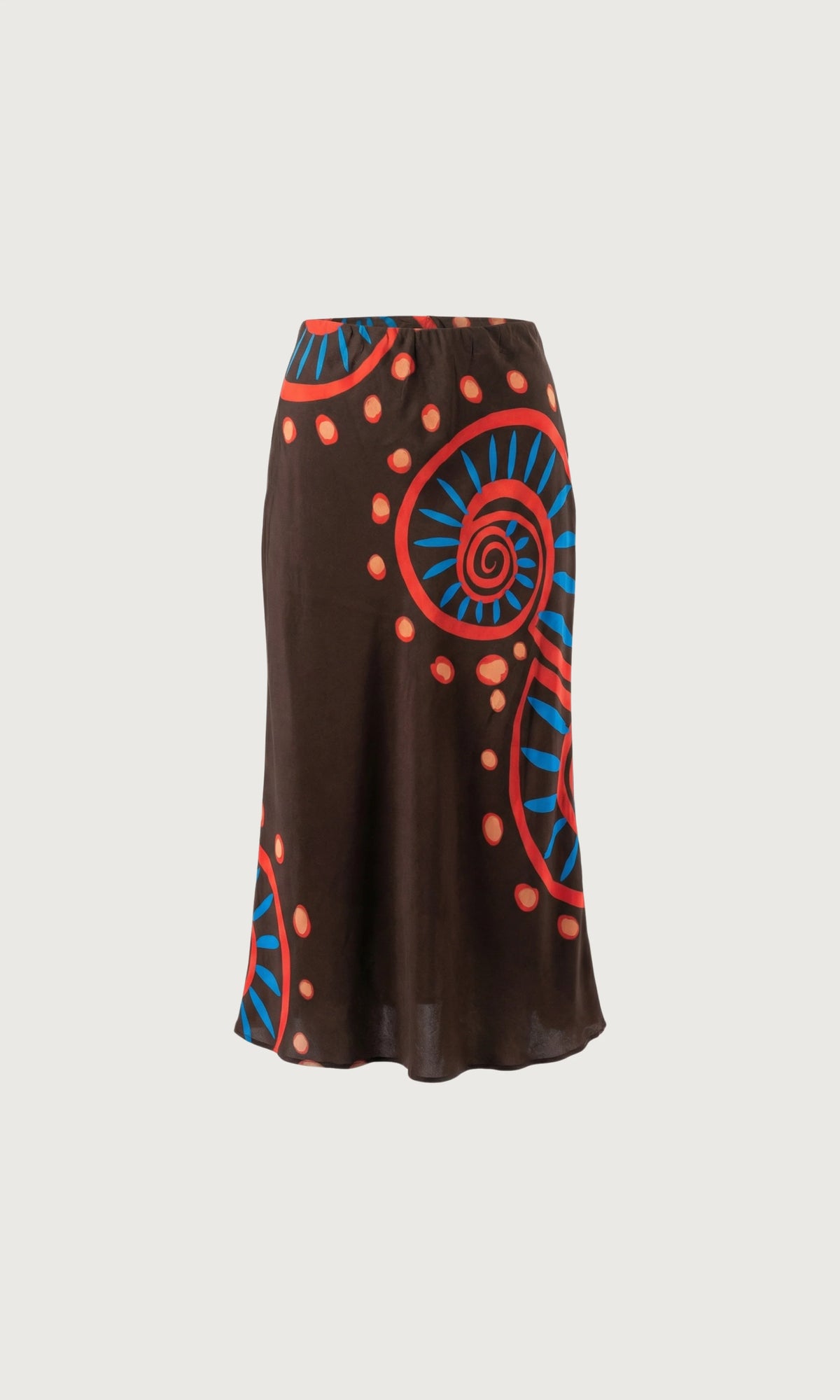 Liandra Bias Midi Skirt in Nautilus