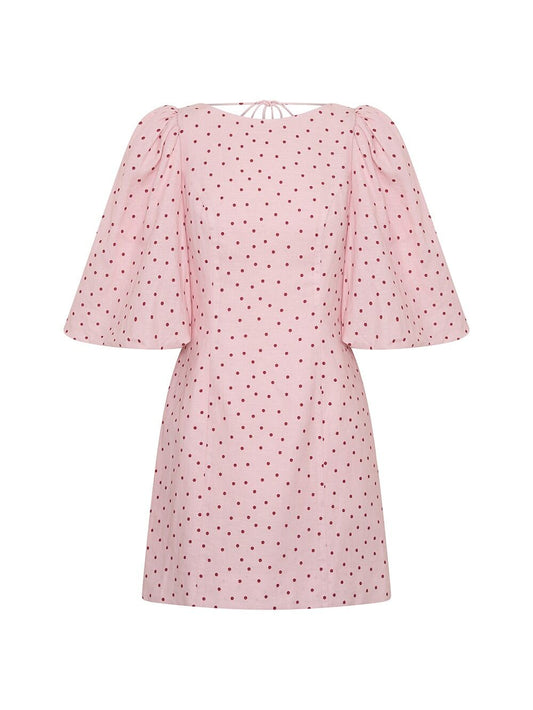 Kivari Sia Bubble Sleeve Mini Dress
