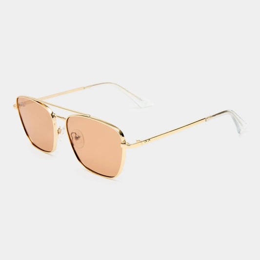 Le Specs Diametric II in Bright Gold