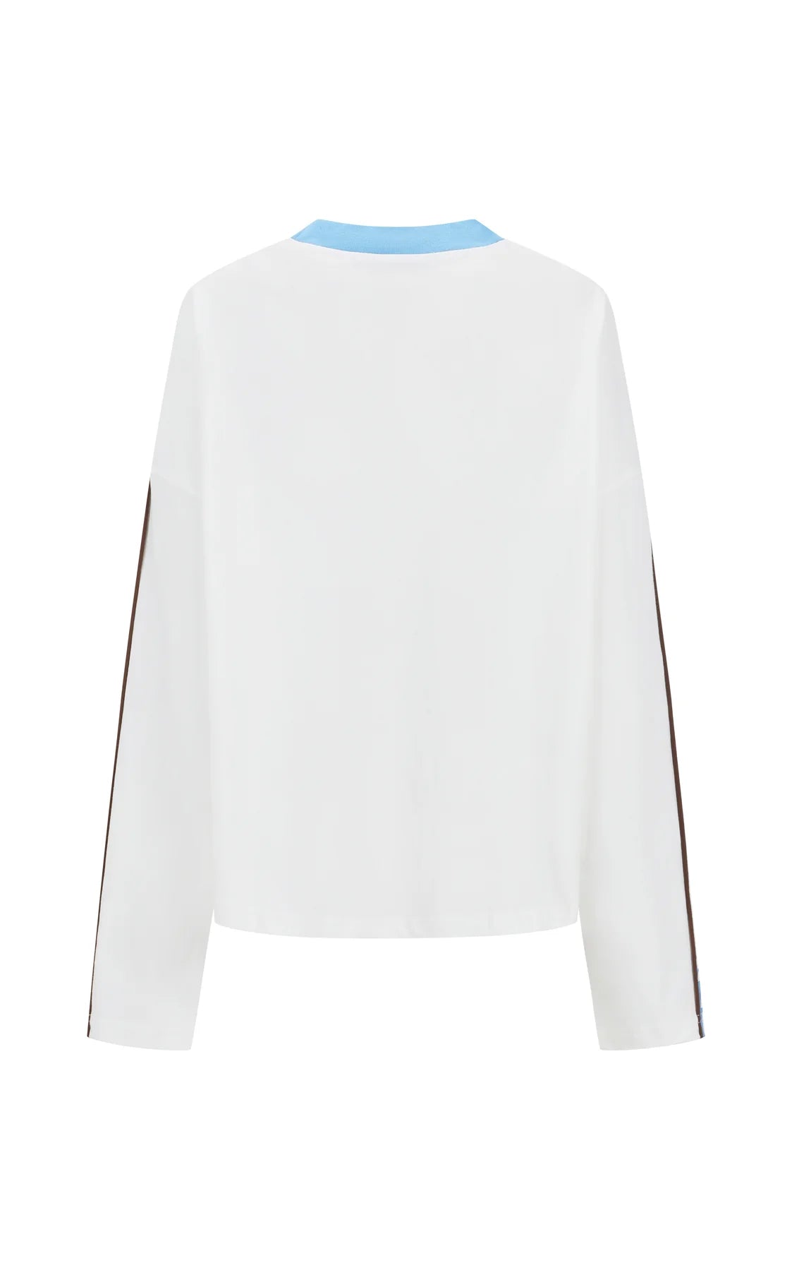Araminta James Frutti Oversized Long Sleeve Tee in Snow
