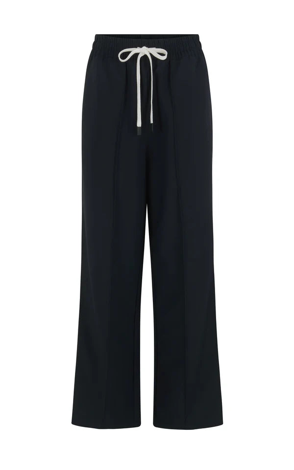 Araminta James Pomodoro Twill Pant in Midnight Navy