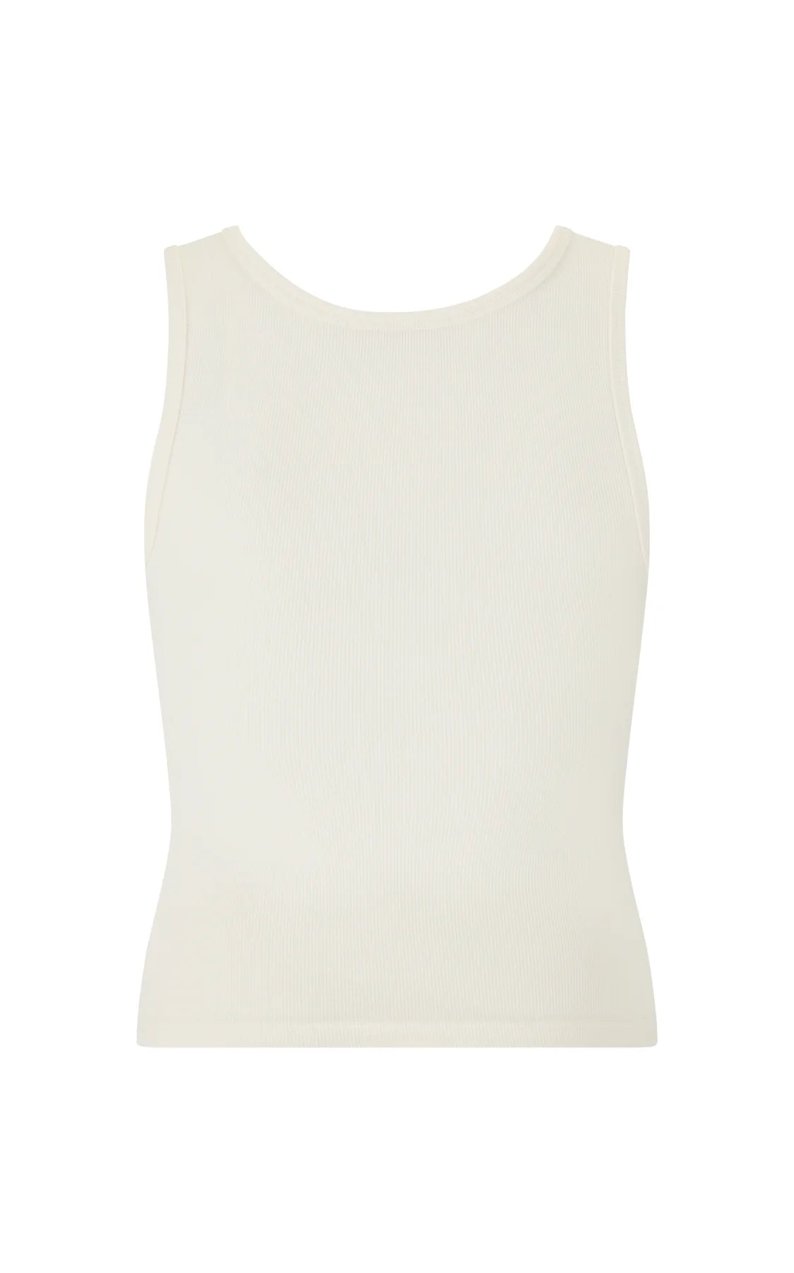 Araminta James Manzana Rib Tank, Coconut