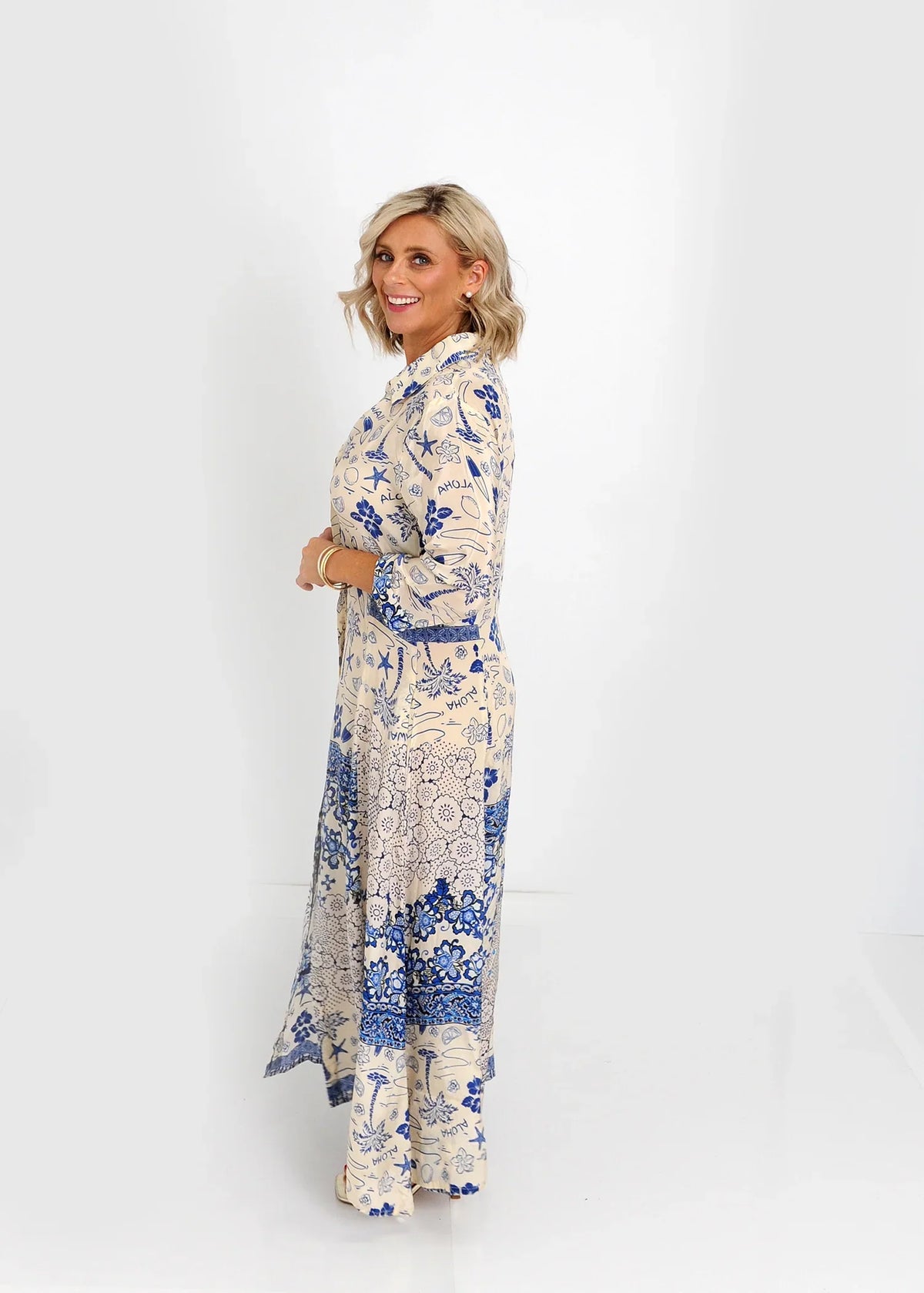 Ivy Pearl Aloha Dress