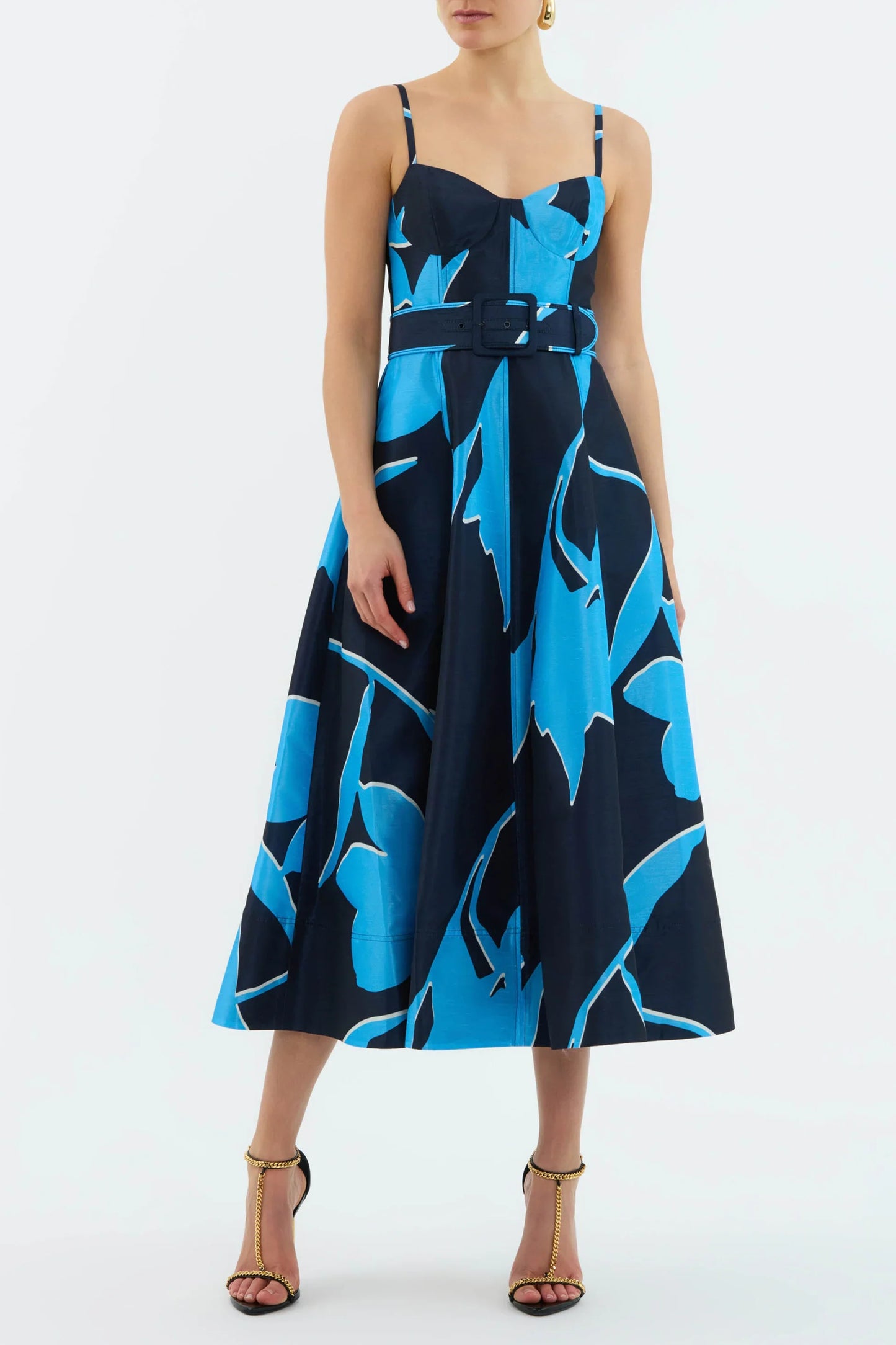 Rebecca Vallance Azzurra Strap Midi