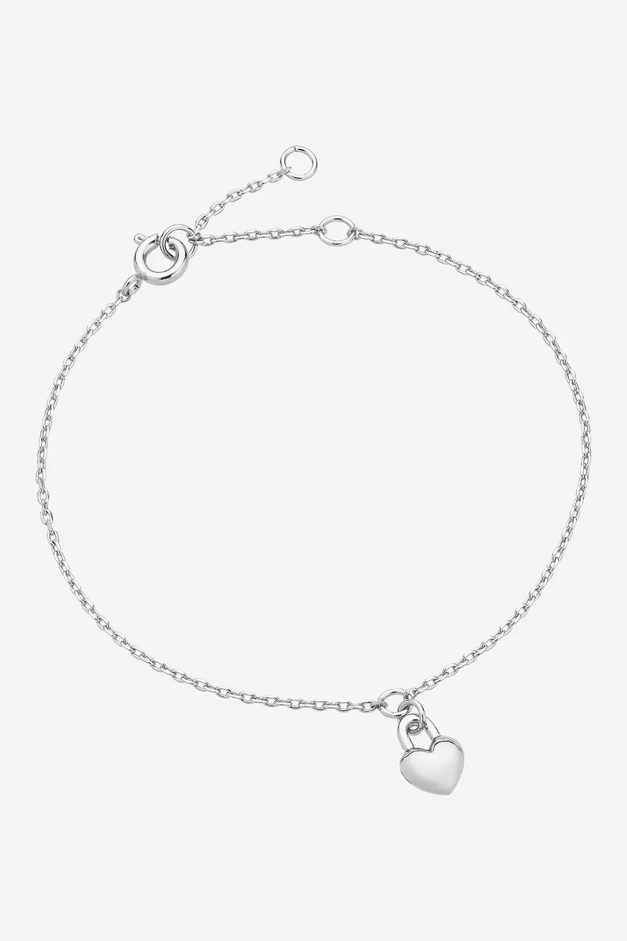 Liberte Winniw Silver Heart Bracelet