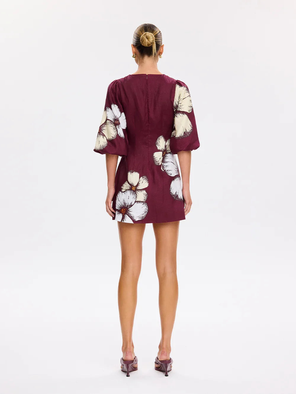 Kivari Brodie Tie Front Mini Dress