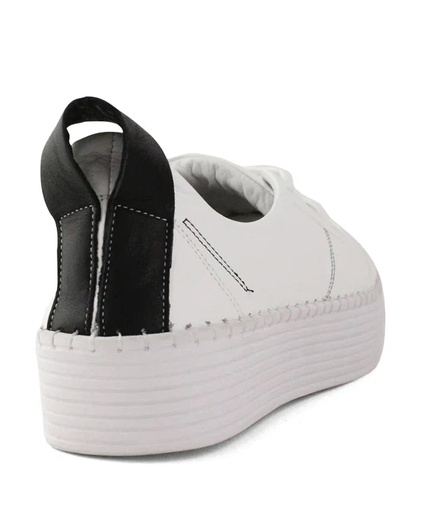 Bueno Sailor Casual Shoe White/Black