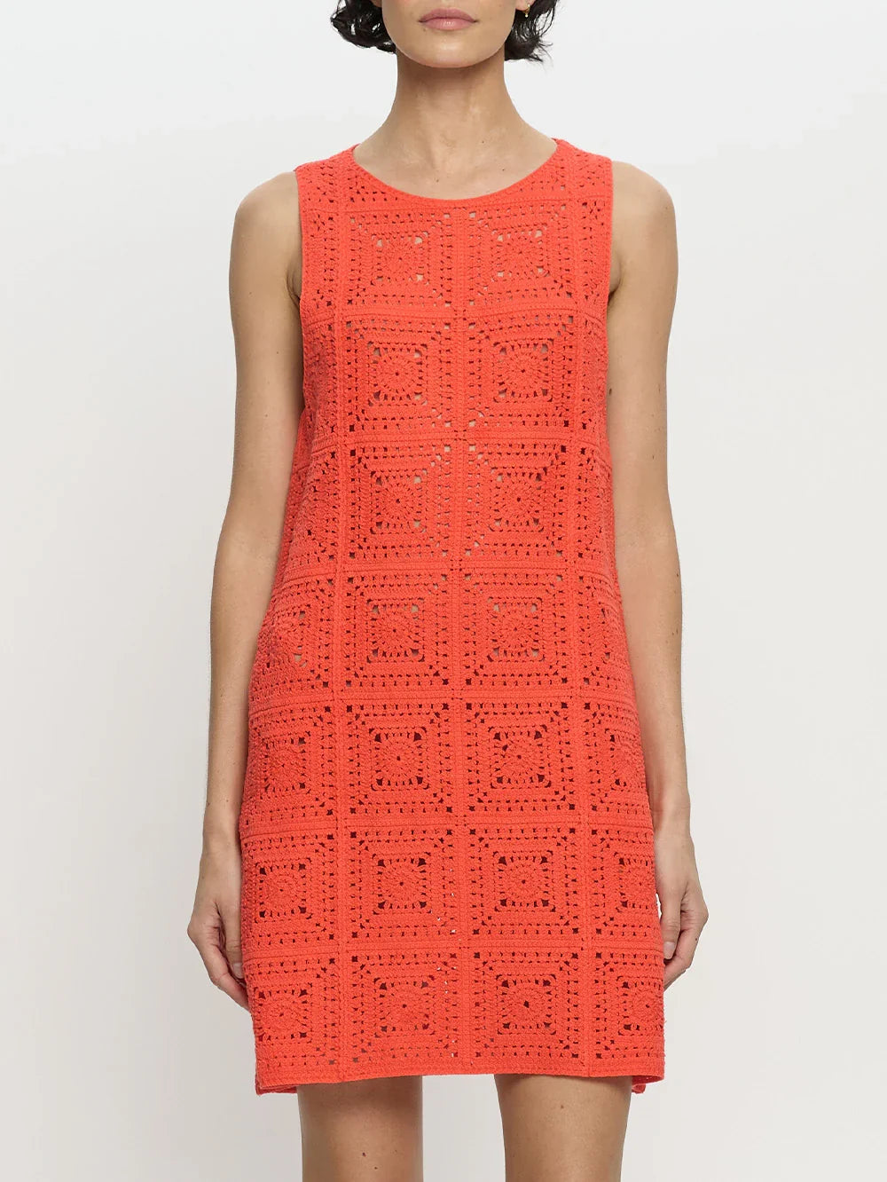 Kivari Brenna Crochet Mini Dress