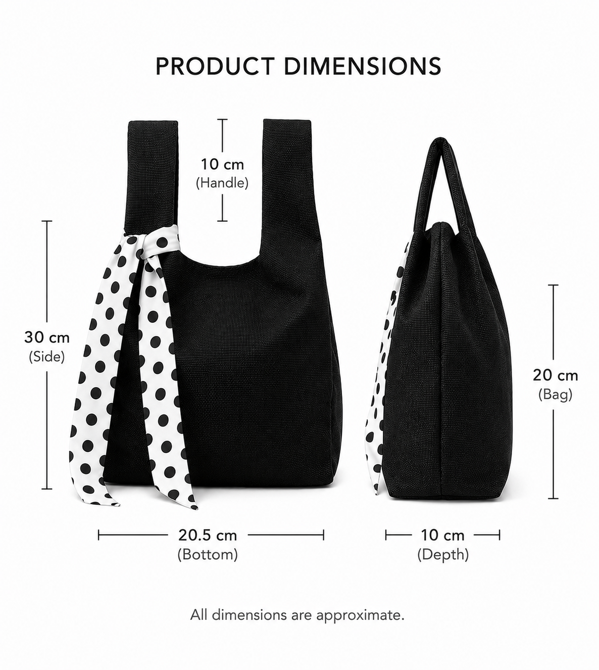 Simply Violet Knitted Knot Bag