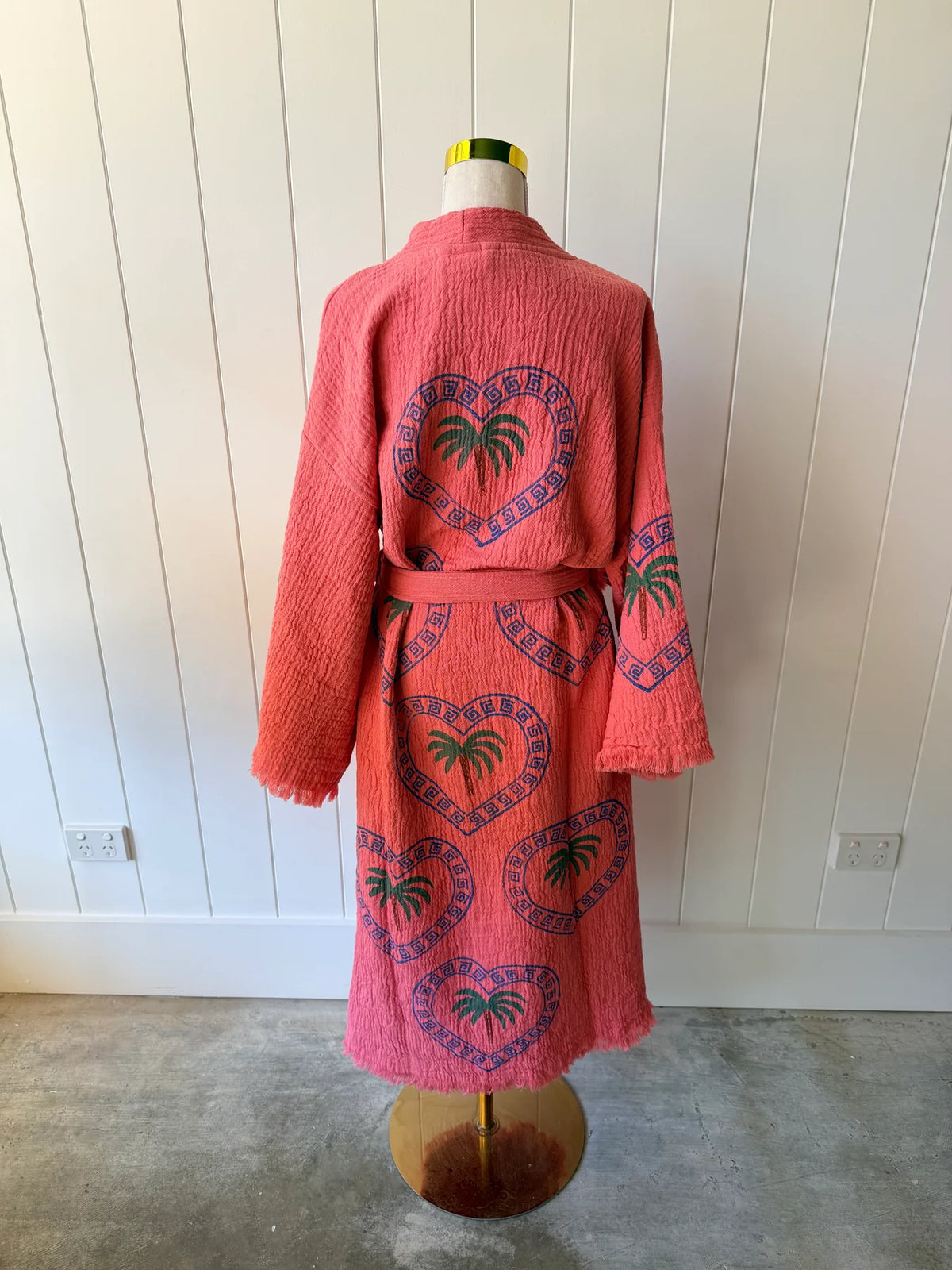 Cie Cie + Co Maxi Robe in Watermelon
