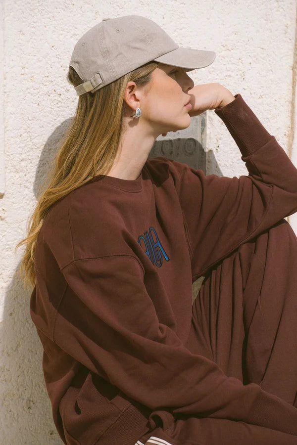 Araminta James AJJA Sweatshirt in Espresso