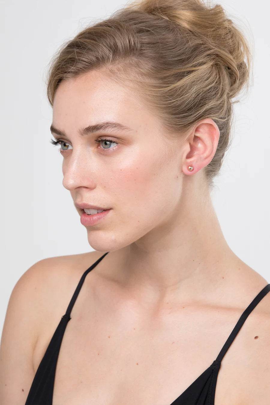 Liberte Petite Heart Earrings - Gold and Silver
