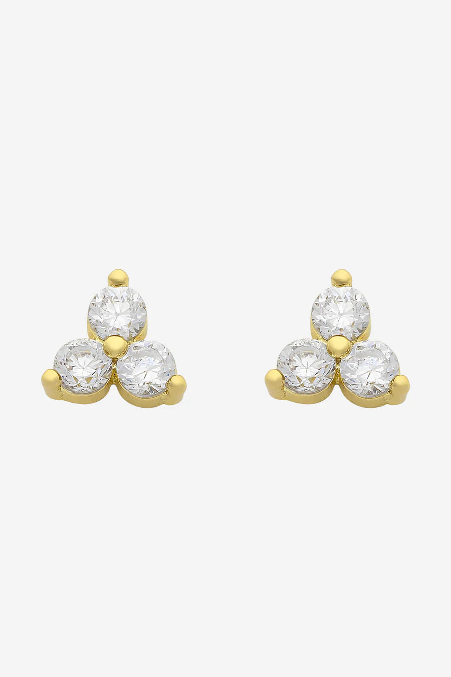 Liberte Petite Brigitte Earrings - Silver and Gold
