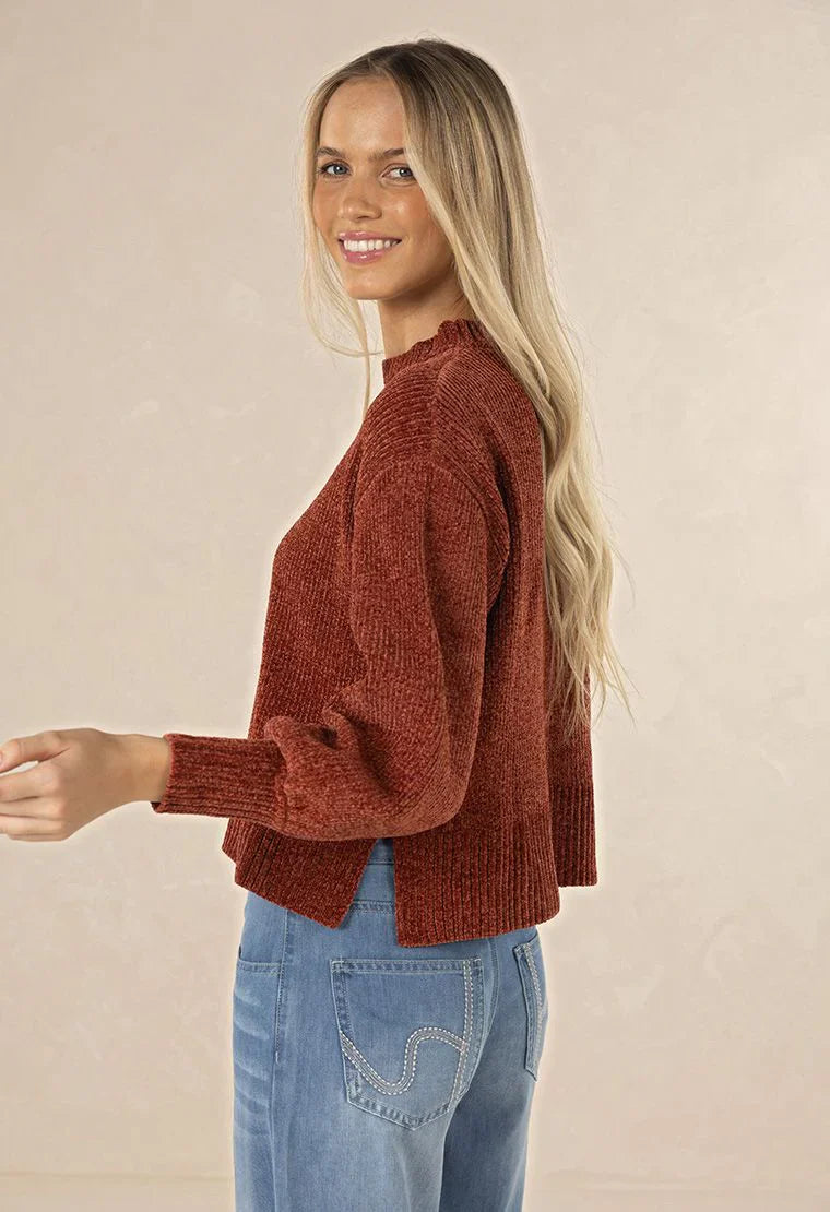 Humidity Lifestyle Chenille Jumper