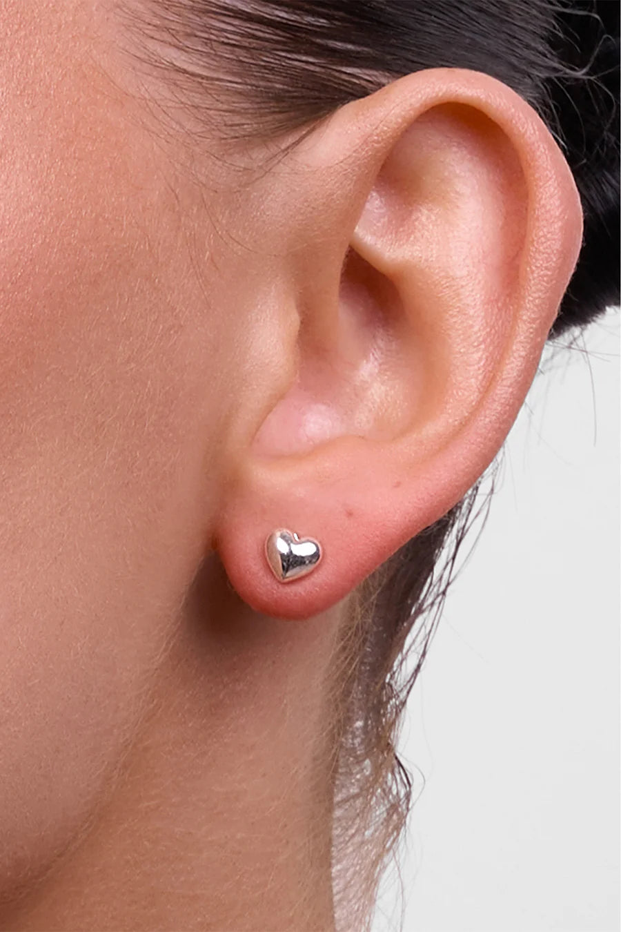 Liberte Winnie Silver Heart Earring