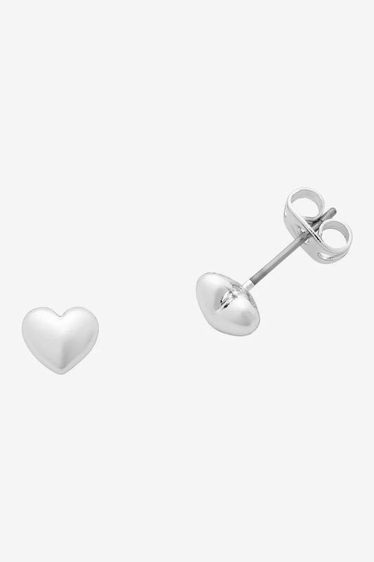 Liberte Winnie Silver Heart Earring