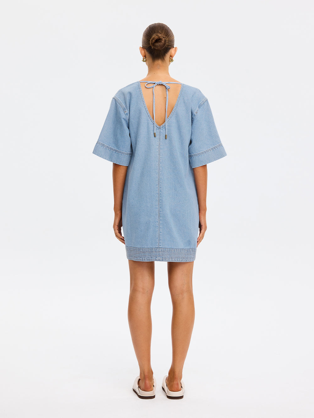 Kivari Emilie Denim Mini Dress