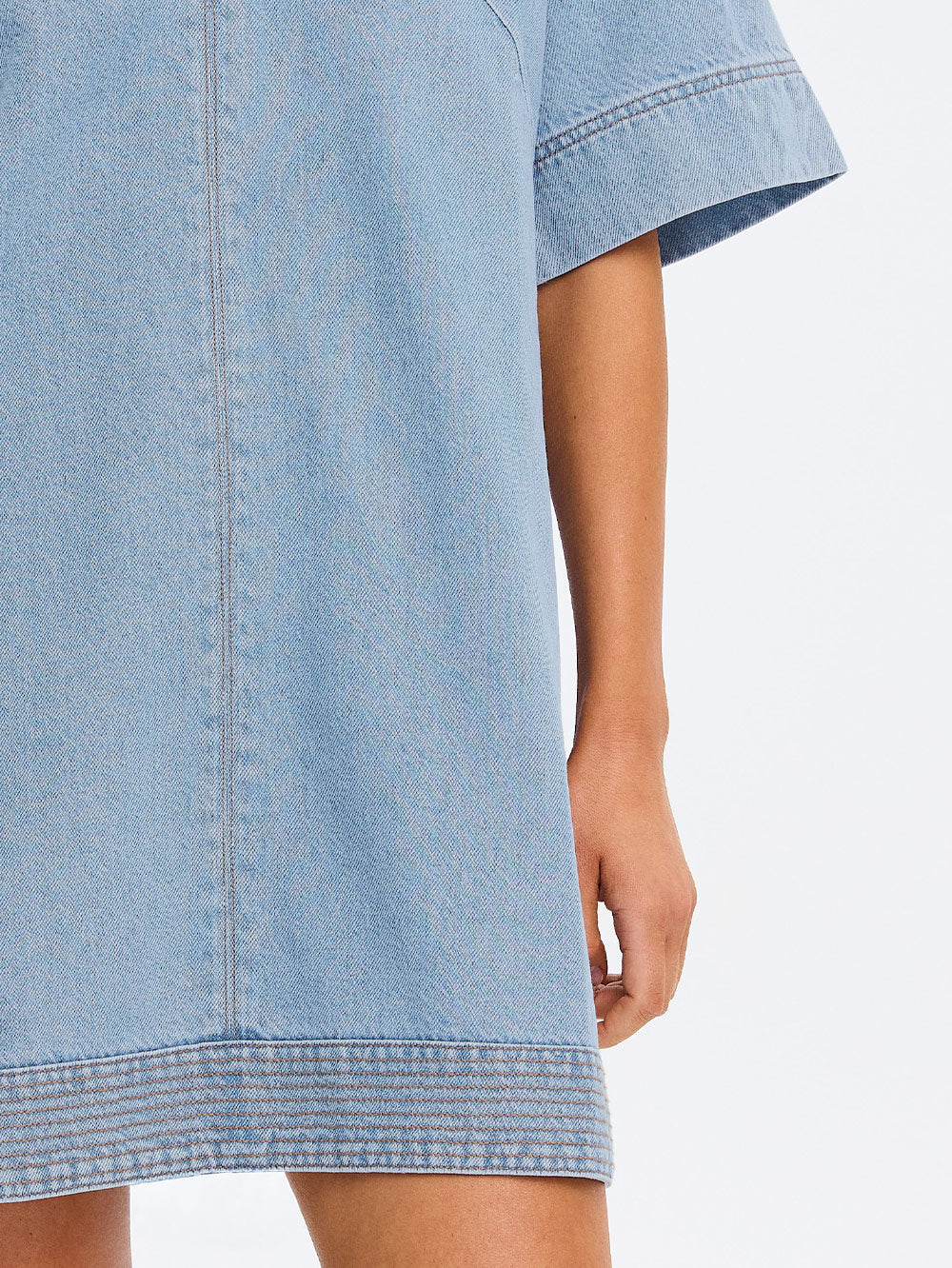 Kivari Emilie Denim Mini Dress