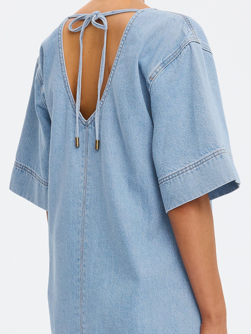 Kivari Emilie Denim Mini Dress