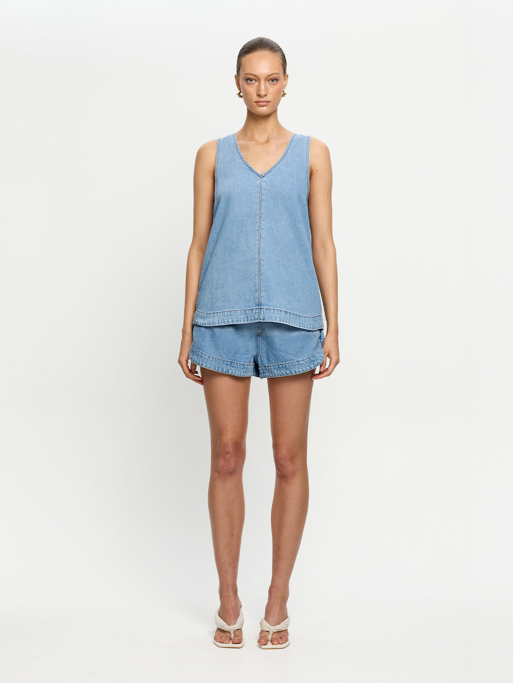 Kivari Emilie Denim Top