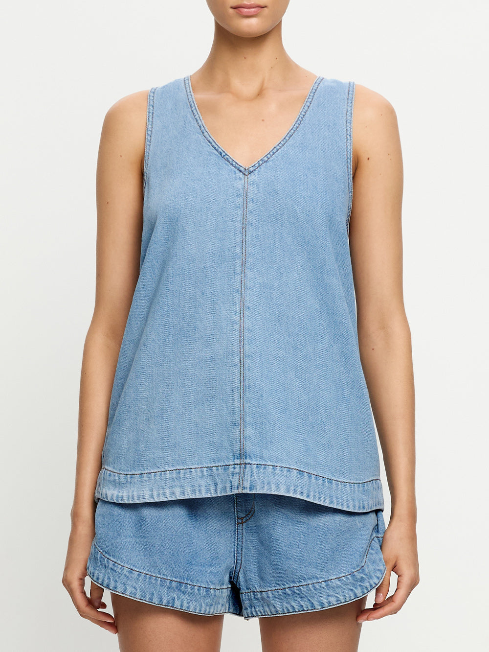 Kivari Emilie Denim Top