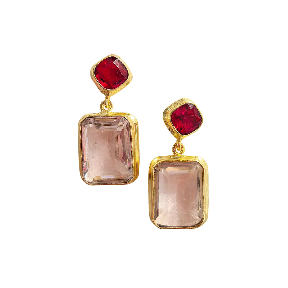 Zoda Accessories Natural Stone Gemstone Earrings