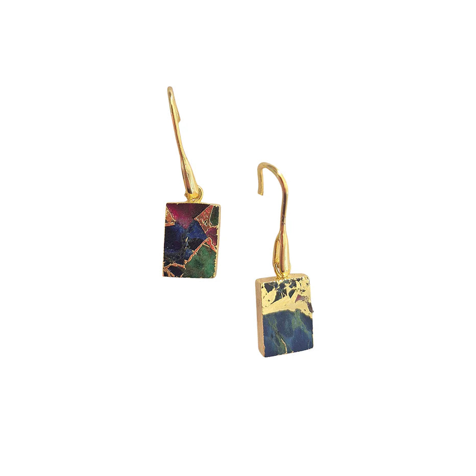 Zoda Accessories Natural Stone Gemstone Earrings