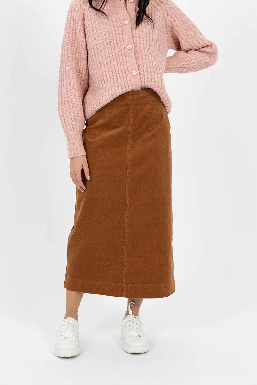 Humidity Lifestyle Billie Cord Skirt