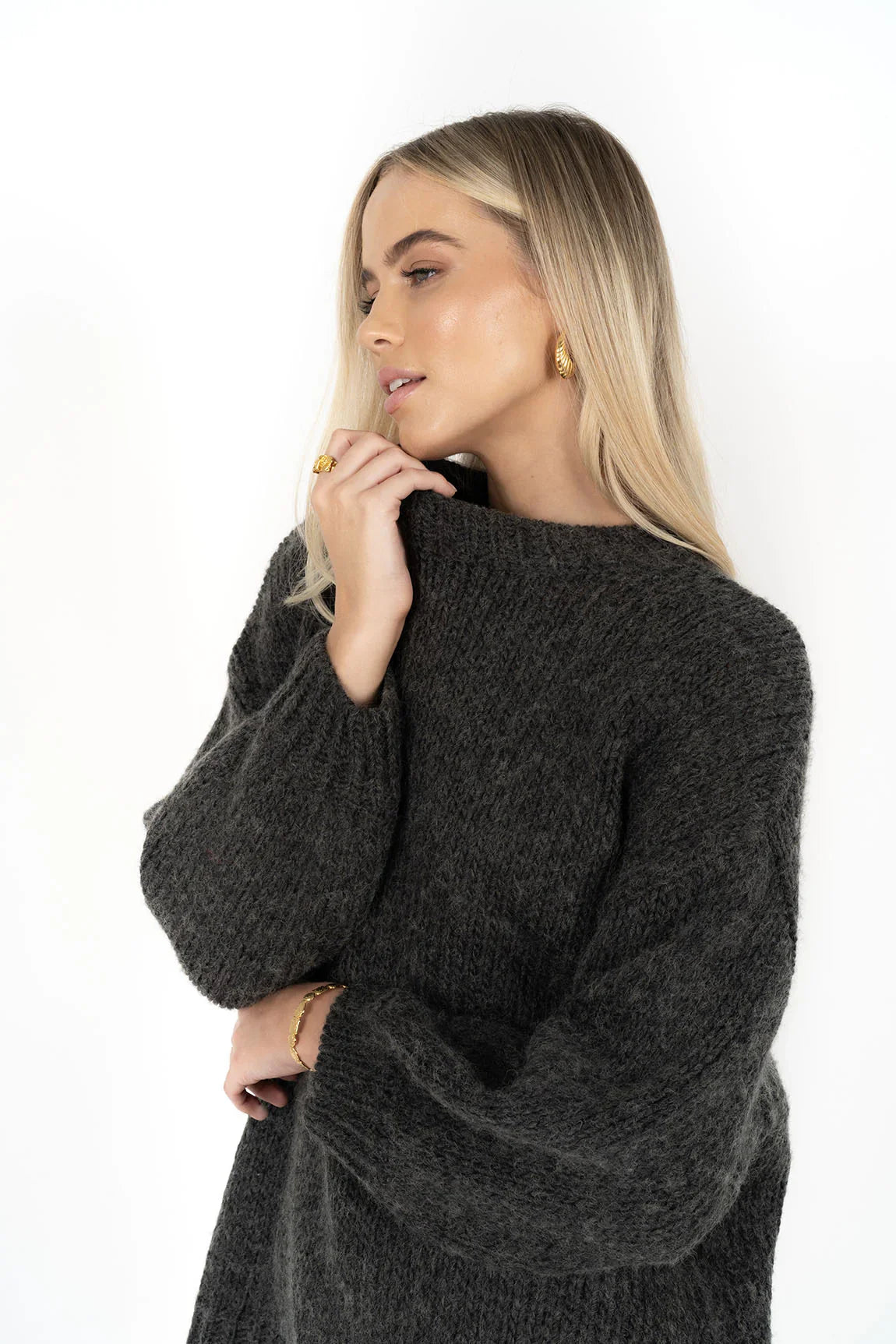 Humidity Lifestyle Alaska Jumper - Charcoal