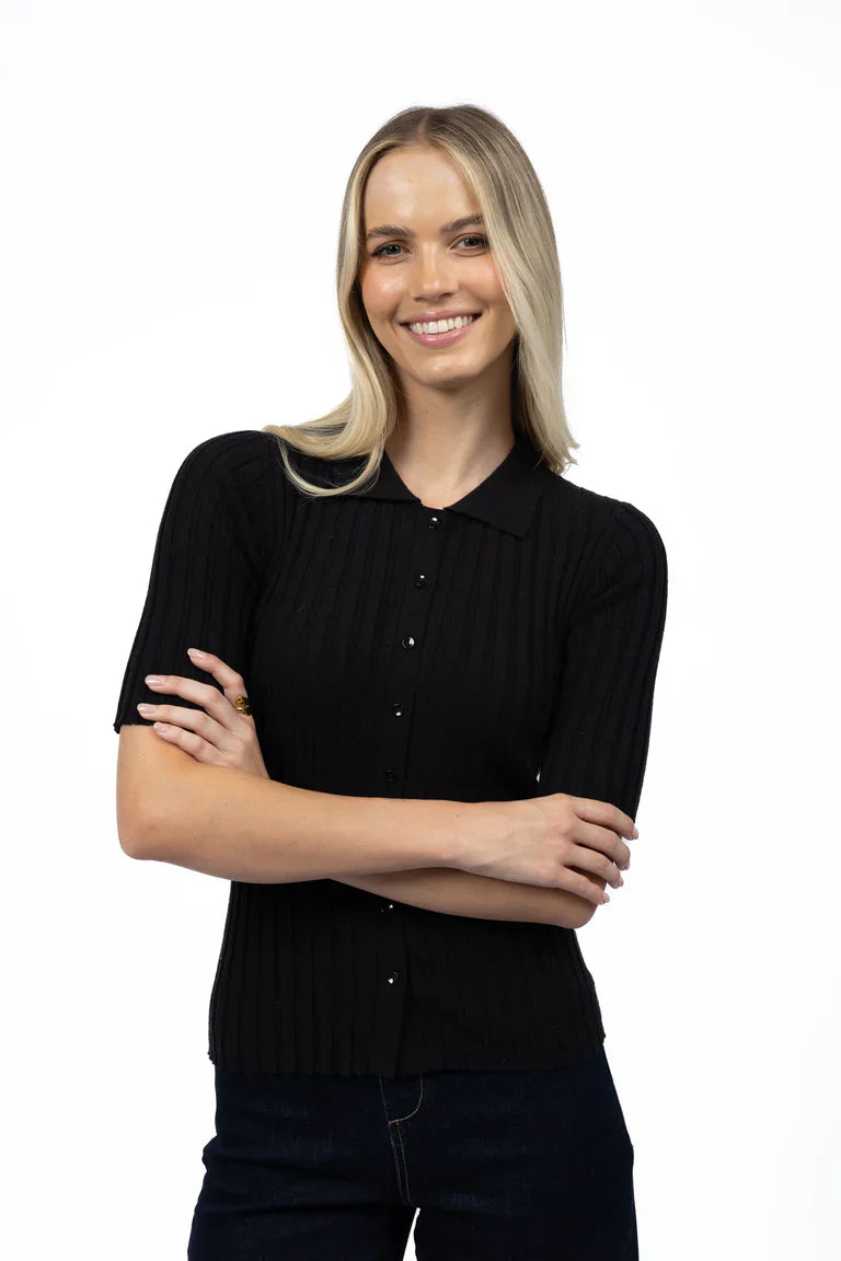Humidity Lifestyle Claire Top - Black