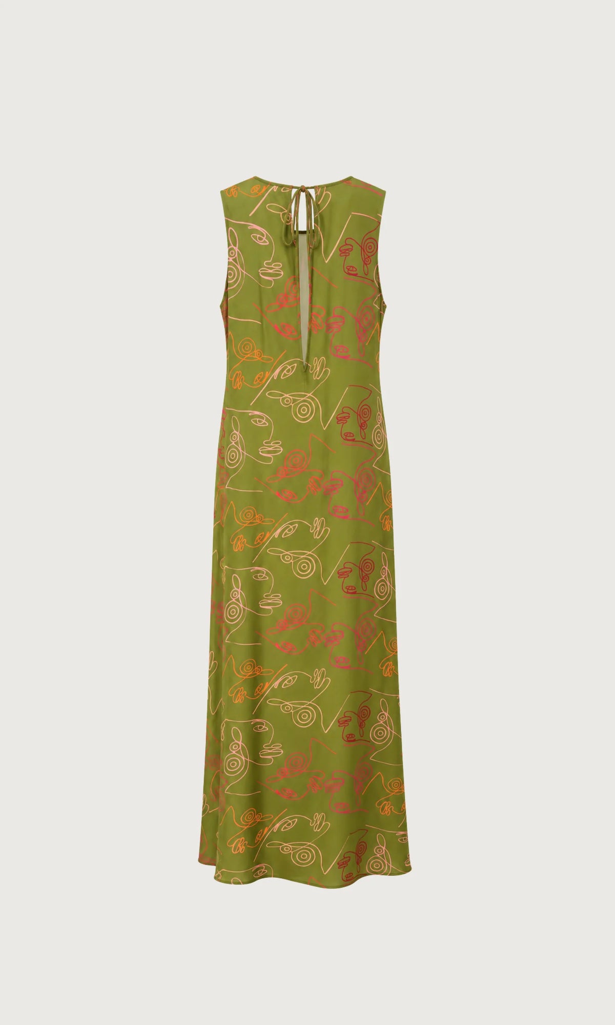 Liandra Midi Dress in Verdant
