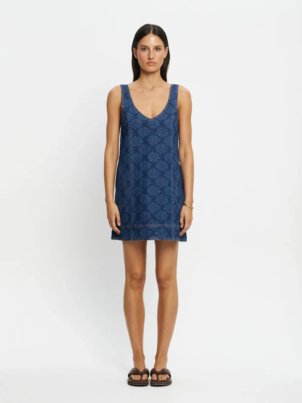 Kivari Ilaria Denim Mini Dress