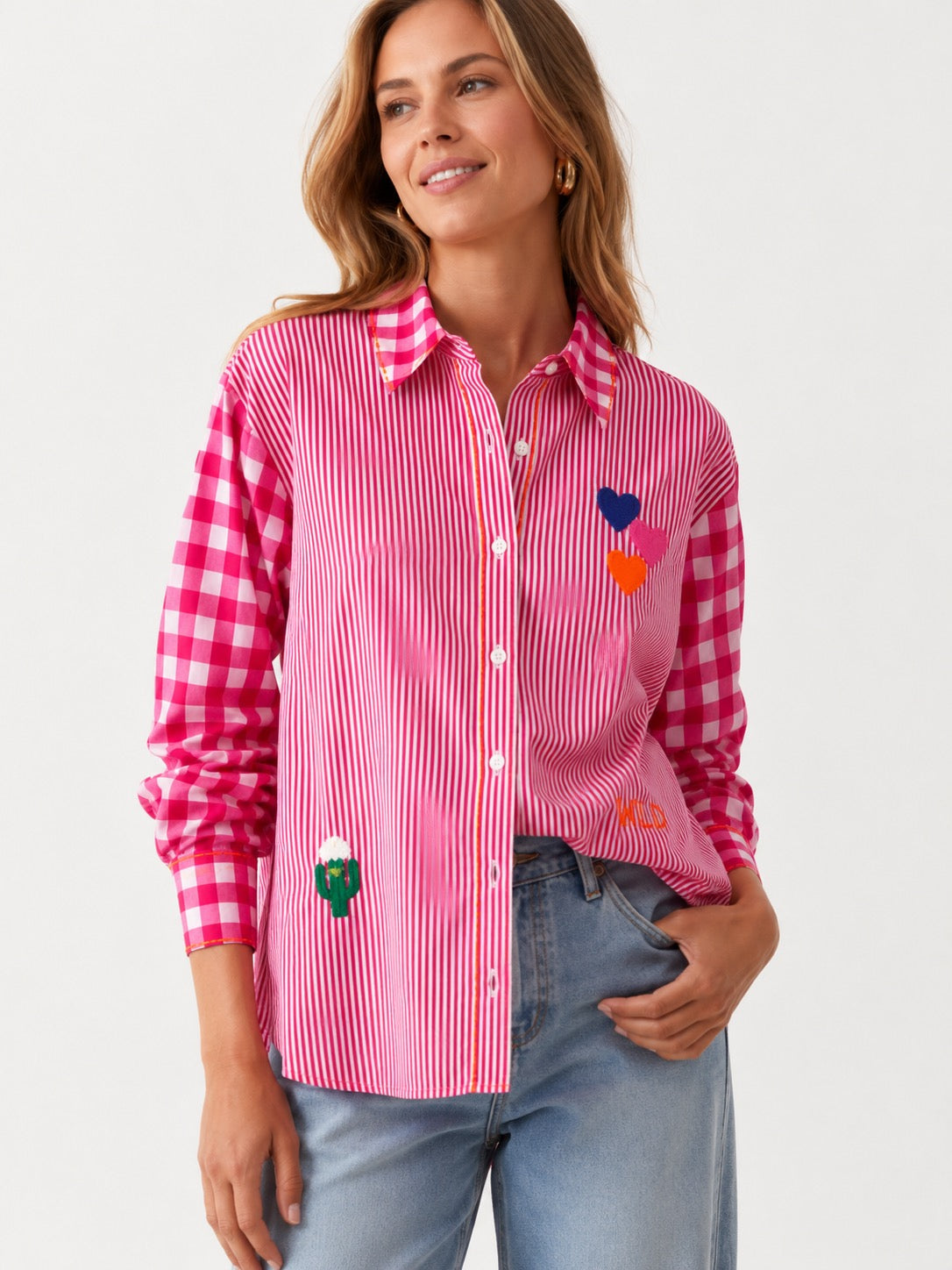 Zoda Rainbow Stripe Shirt