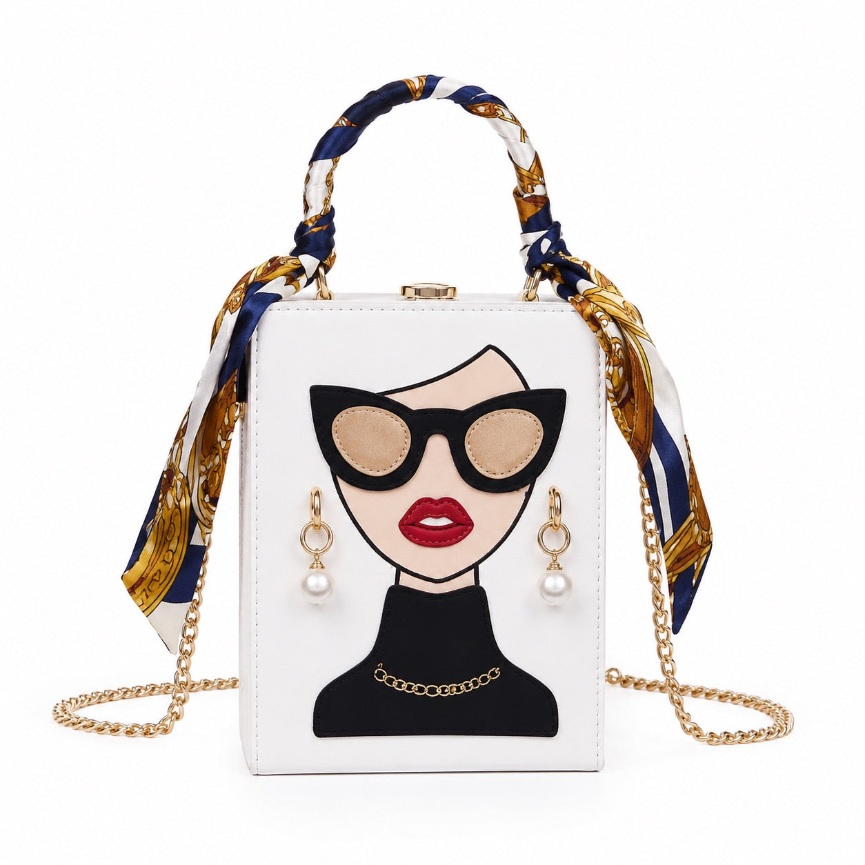Simply Violet Statement Top Handle Bag