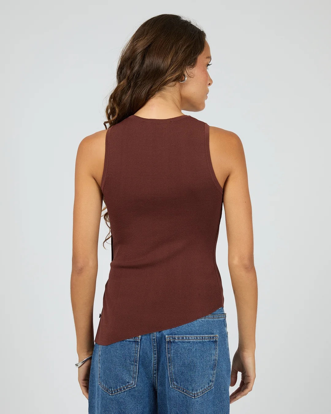 Silent Theory Ollie Button Down Knit Tank