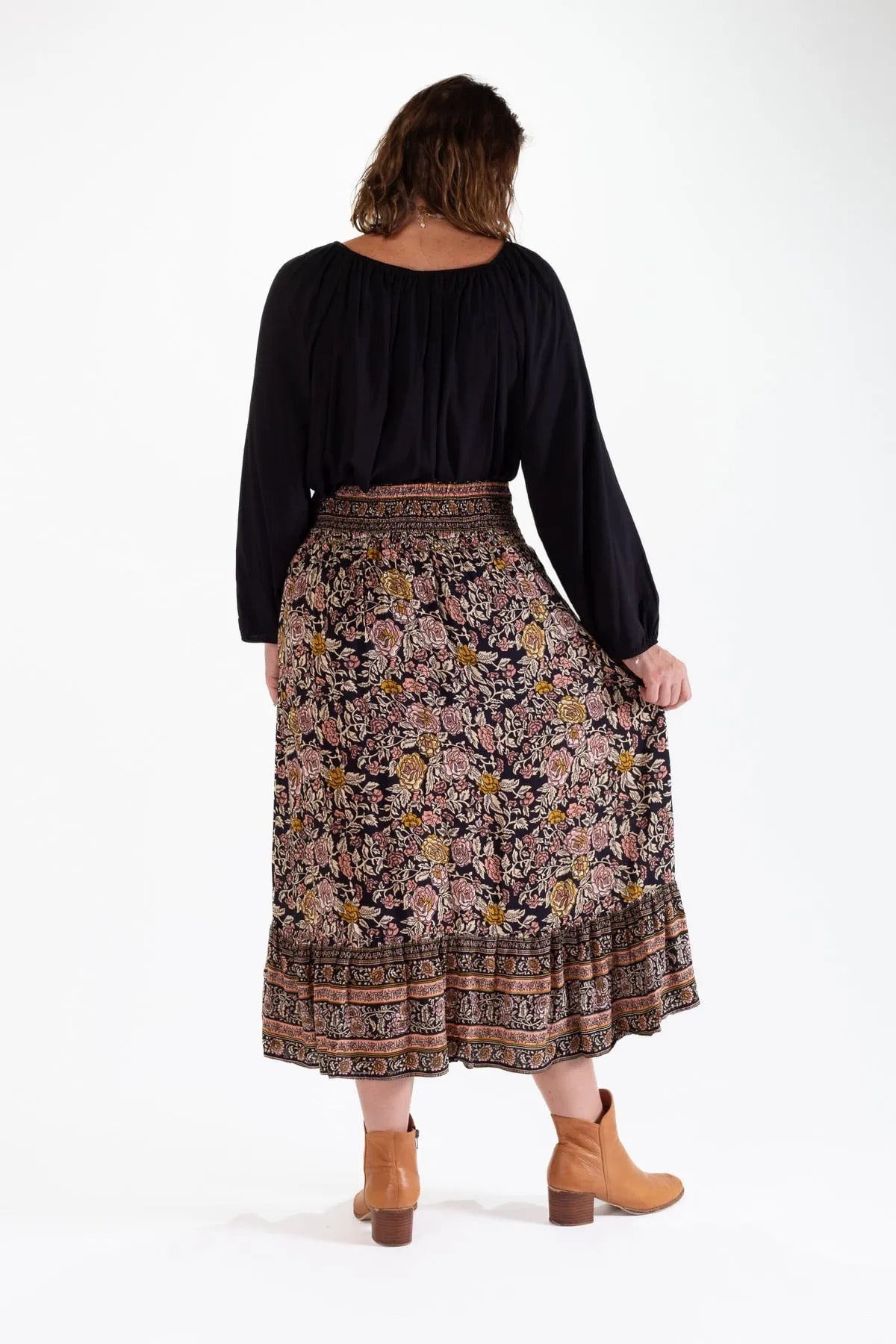 Ombak Shelly Boho Gypsy Skirt