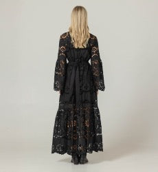 Miss June Ruby Dress in Black
