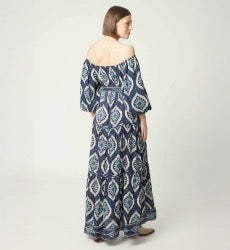 Miss June Lucille Dress in Navy