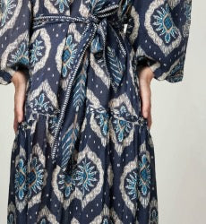 Miss June Lucille Dress in Navy