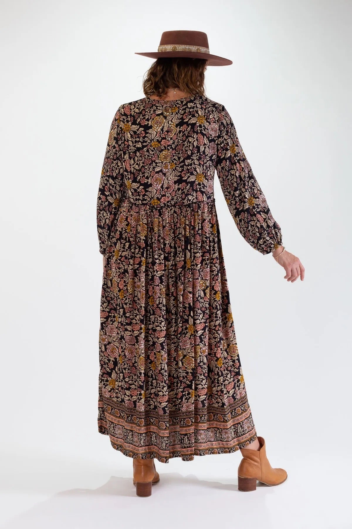 Ombak Mila Maxi Dress Desert Rose