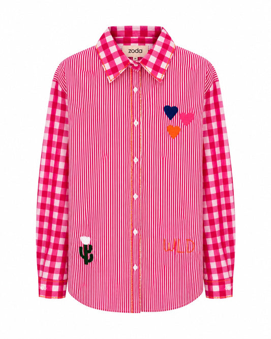 Zoda Rainbow Stripe Shirt
